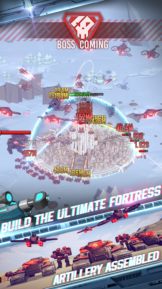 Fortress Clash:Tower Defense
