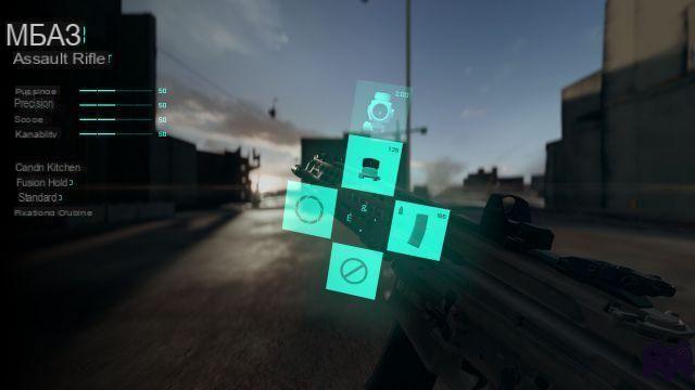 ¿Cómo cambio los archivos adjuntos de armas a mitad del juego en Battlefield 2042?