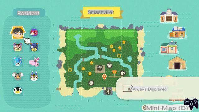 Come impostare la minimappa – Animal Crossing New Horizons