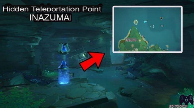 Reach the teleport point underwater in Inazuma – Genshin Impact
