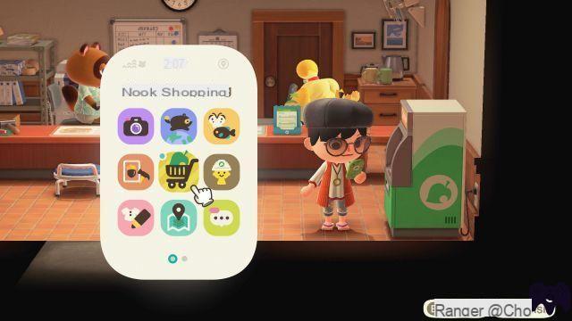 Desbloquea la aplicación Nook Shopping – Animal Crossing New Horizons