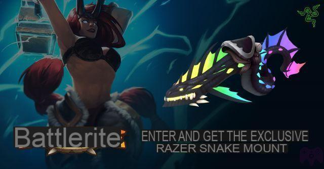 Battlerite: como desbloquear a serpente Razer