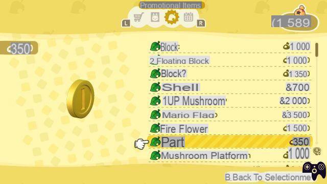 Obtendo itens com tema de Mario – Animal Crossing New Horizons