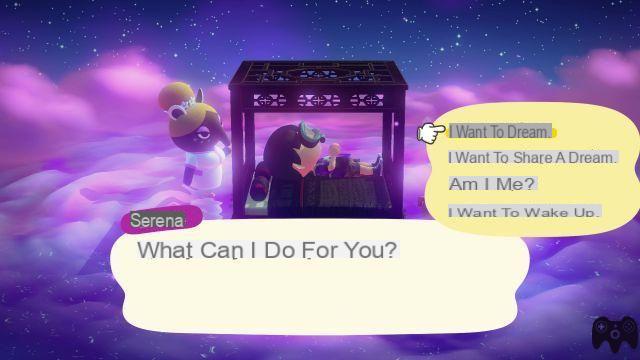 Serena e o Mundo dos Sonhos – Animal Crossing New Horizons