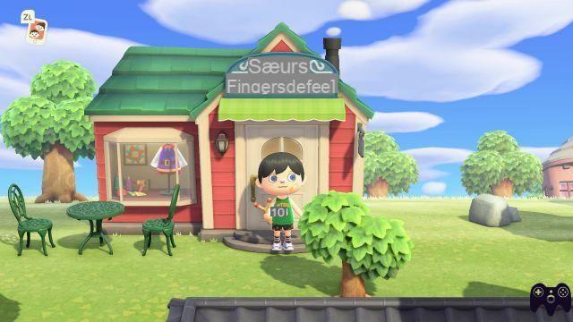 La tienda de las hermanas Fairy Finger – Animal Crossing New Horizons