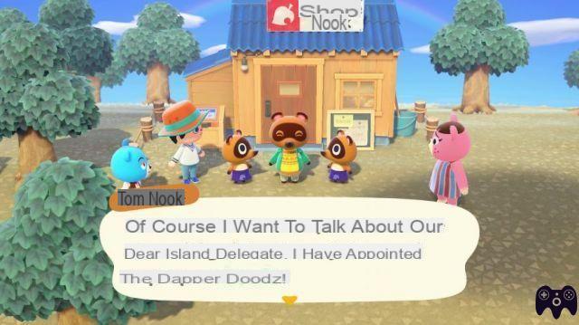 El delegado de la isla – Animal Crossing New Horizons