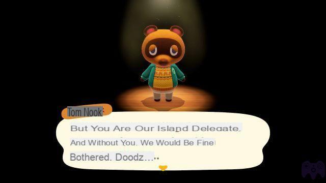 El delegado de la isla – Animal Crossing New Horizons