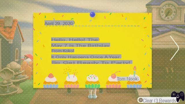 All Character Birthdays – Animal Crossing New Horizons