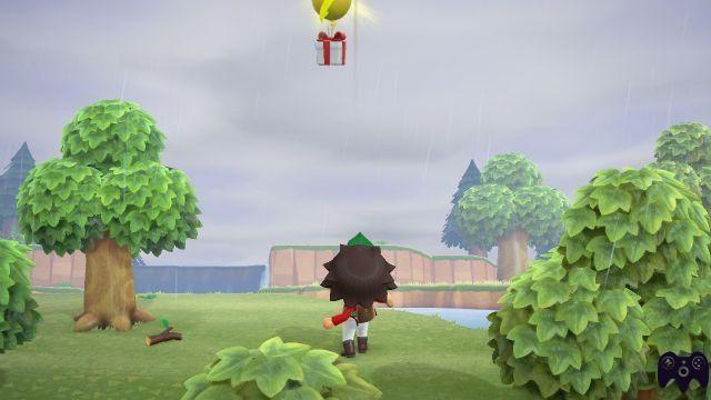 Como pegar presentes voadores – Animal Crossing New Horizons
